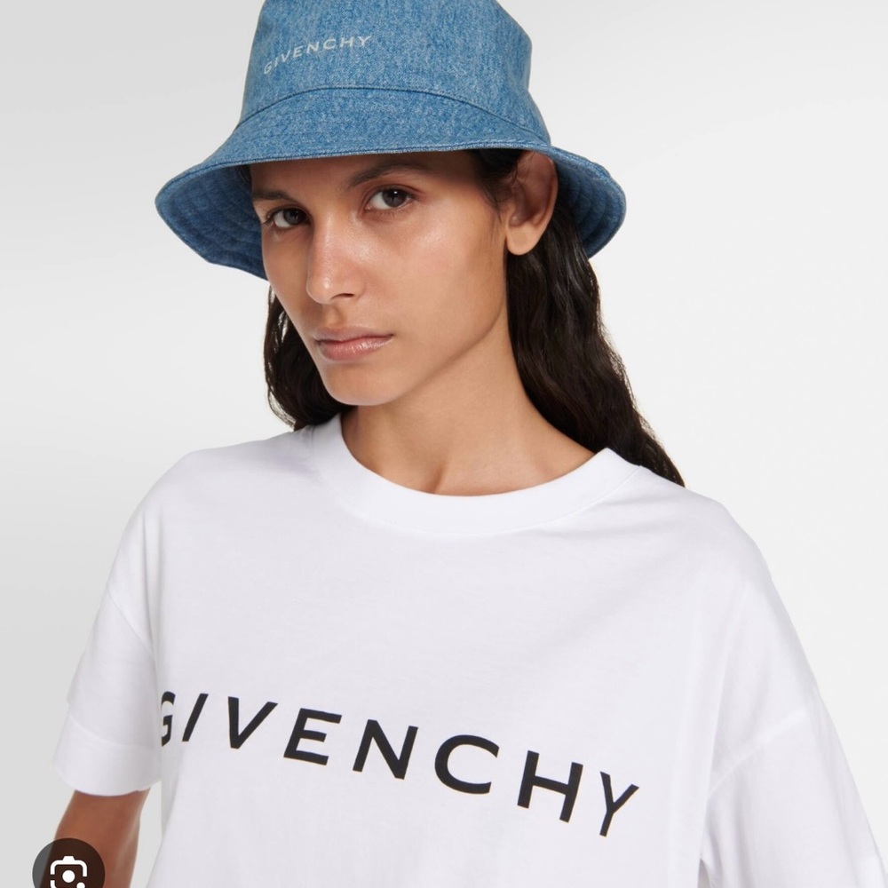 Givenchy Blue Denim Bucket Hat - Picture 6 of 6